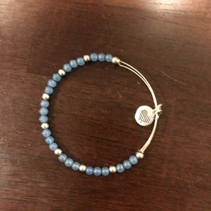 Alex and Ani blue bracelet